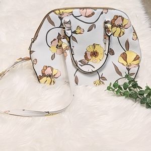 A New Day yellow floral crossbody purse